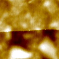 Moire pattern of MoS₂-WSe₂